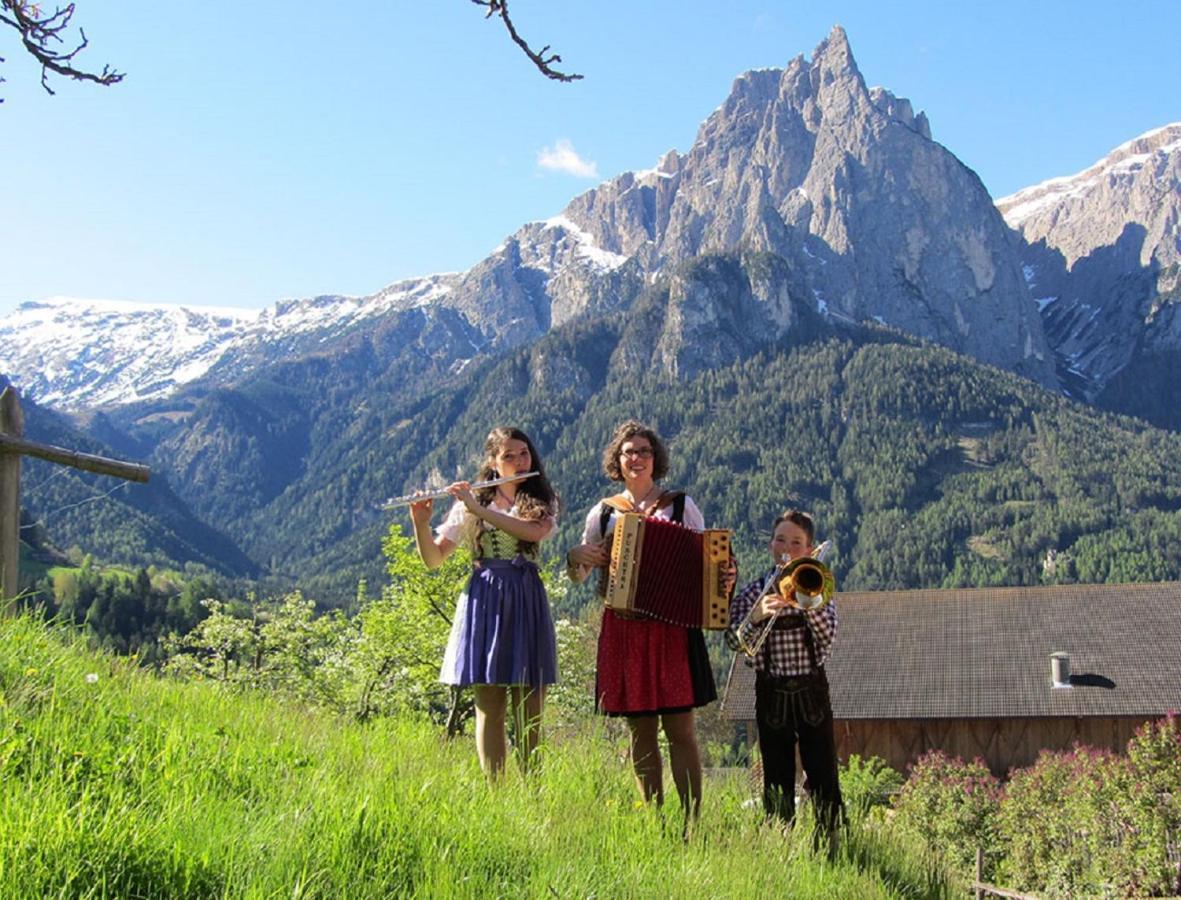 Schildberghof Santner Διαμέρισμα Siusi Εξωτερικό φωτογραφία