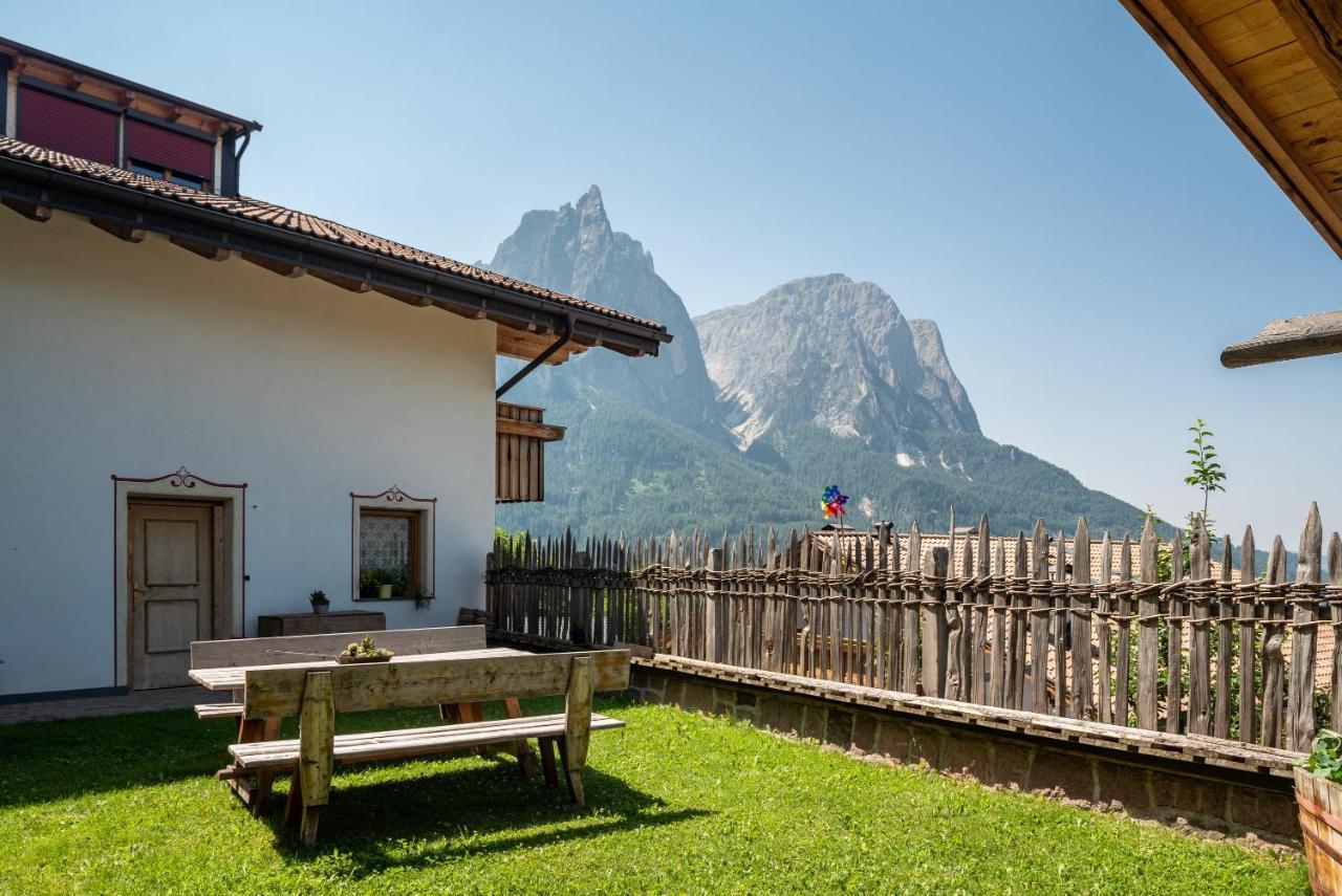 Schildberghof Santner Διαμέρισμα Siusi Εξωτερικό φωτογραφία